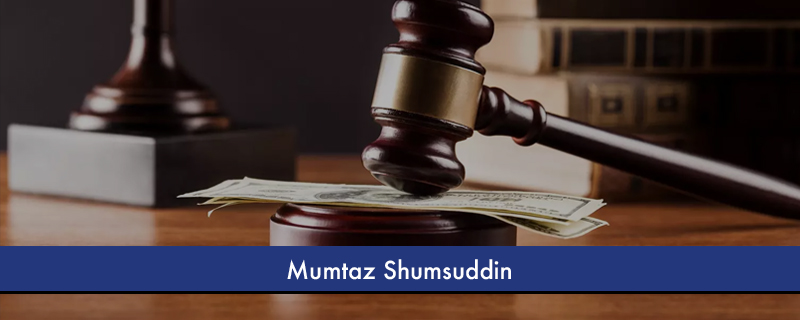 Mumtaz Shumsuddin 
